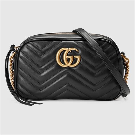 gucci marmont nera grande|gucci handbags marmont.